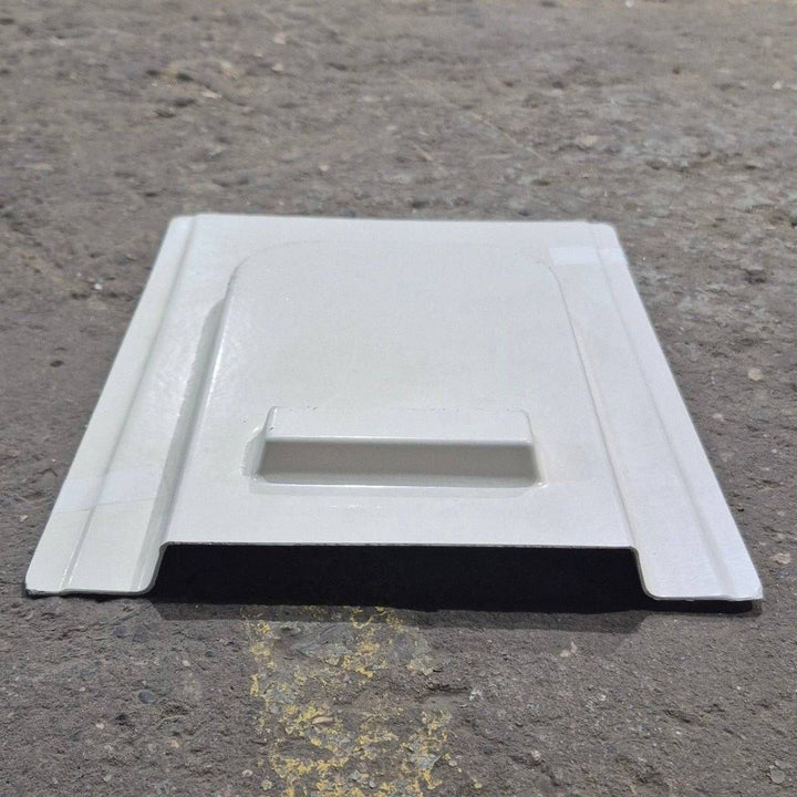 Used Screen Door Slide Panel Set, White - 11 1/4" x 9" - Young Farts RV Parts