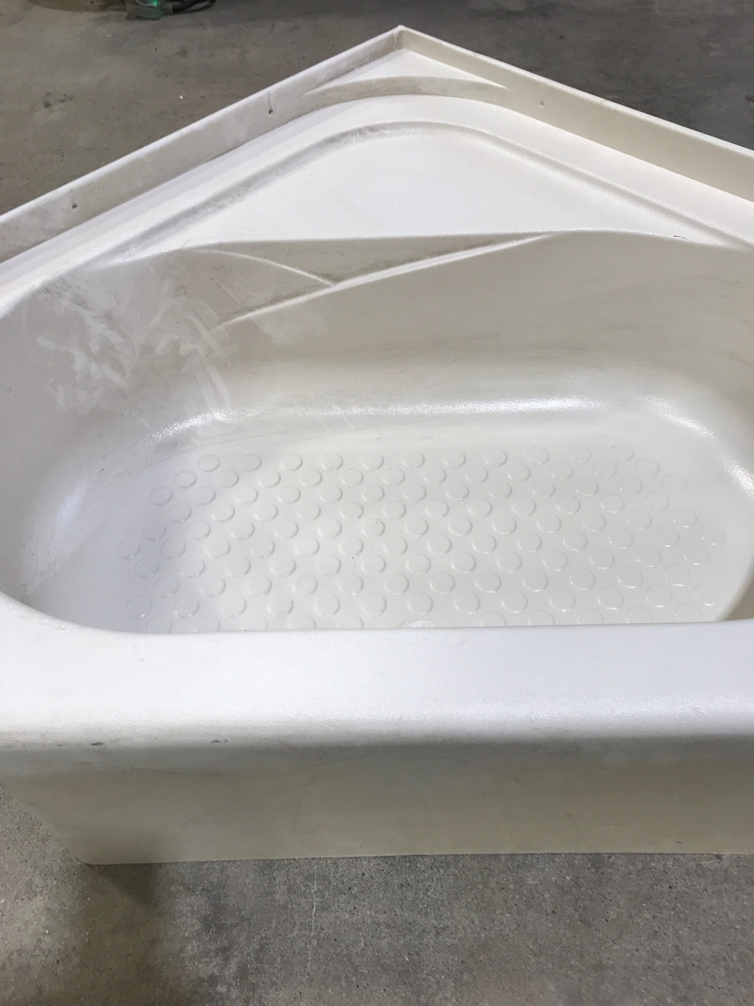 Used Shower Base (pan) W/Seat - Young Farts RV Parts
