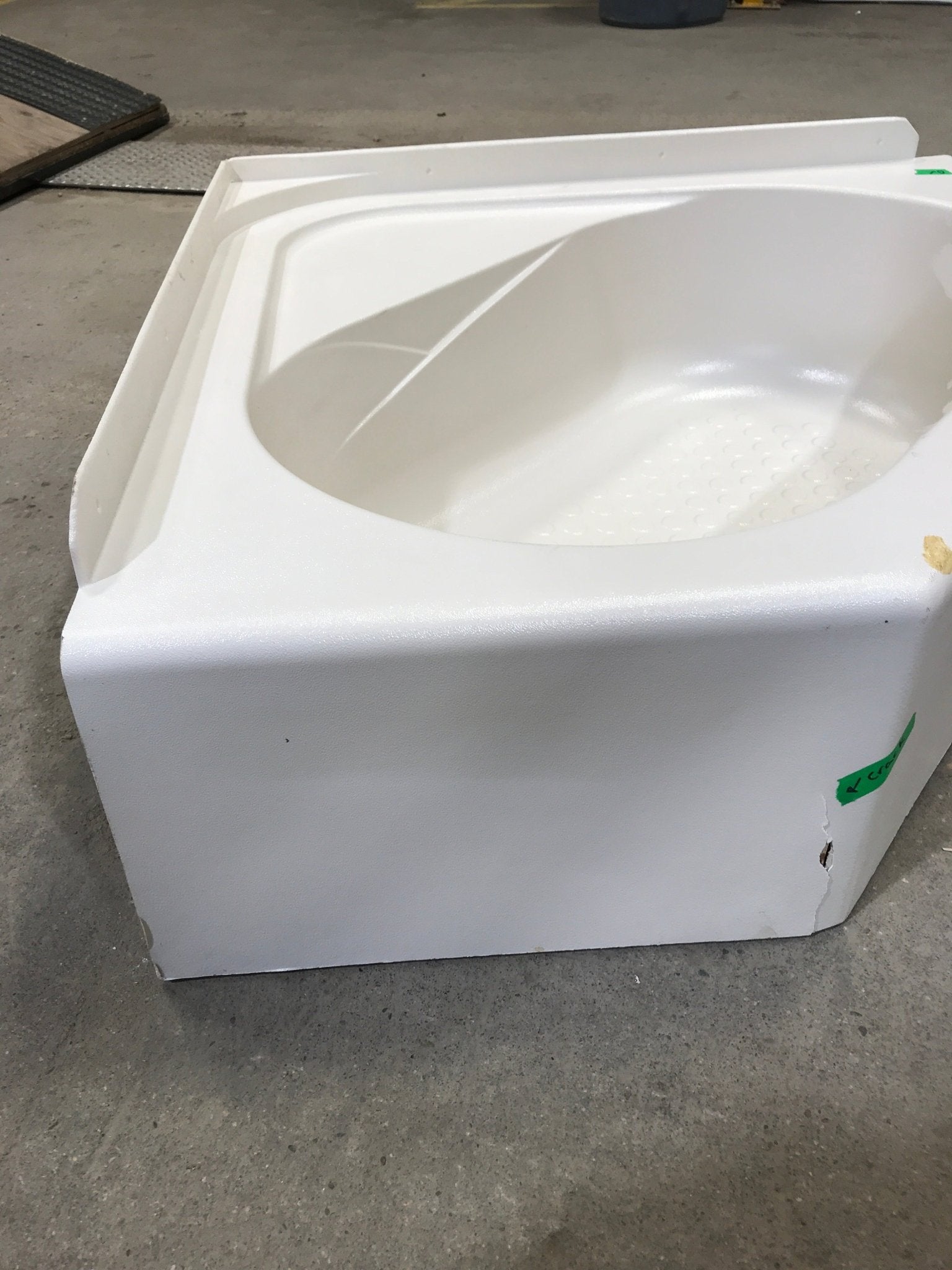 Used Shower Base (pan) W/Seat - Young Farts RV Parts
