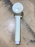 Used Shower Head 7 1/2" Off White - Young Farts RV Parts