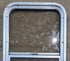 Used Silver Radius Opening Window : 16" W x 27 1/2" H x 1 3/4" D - Young Farts RV Parts