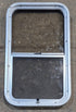 Used Silver Radius Opening Window : 16" W x 27 1/2" H x 1 3/4" D - Young Farts RV Parts