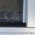 Used Silver Radius Opening Window : 30" W x 11 1/2" H x 1 3/4" D - Young Farts RV Parts