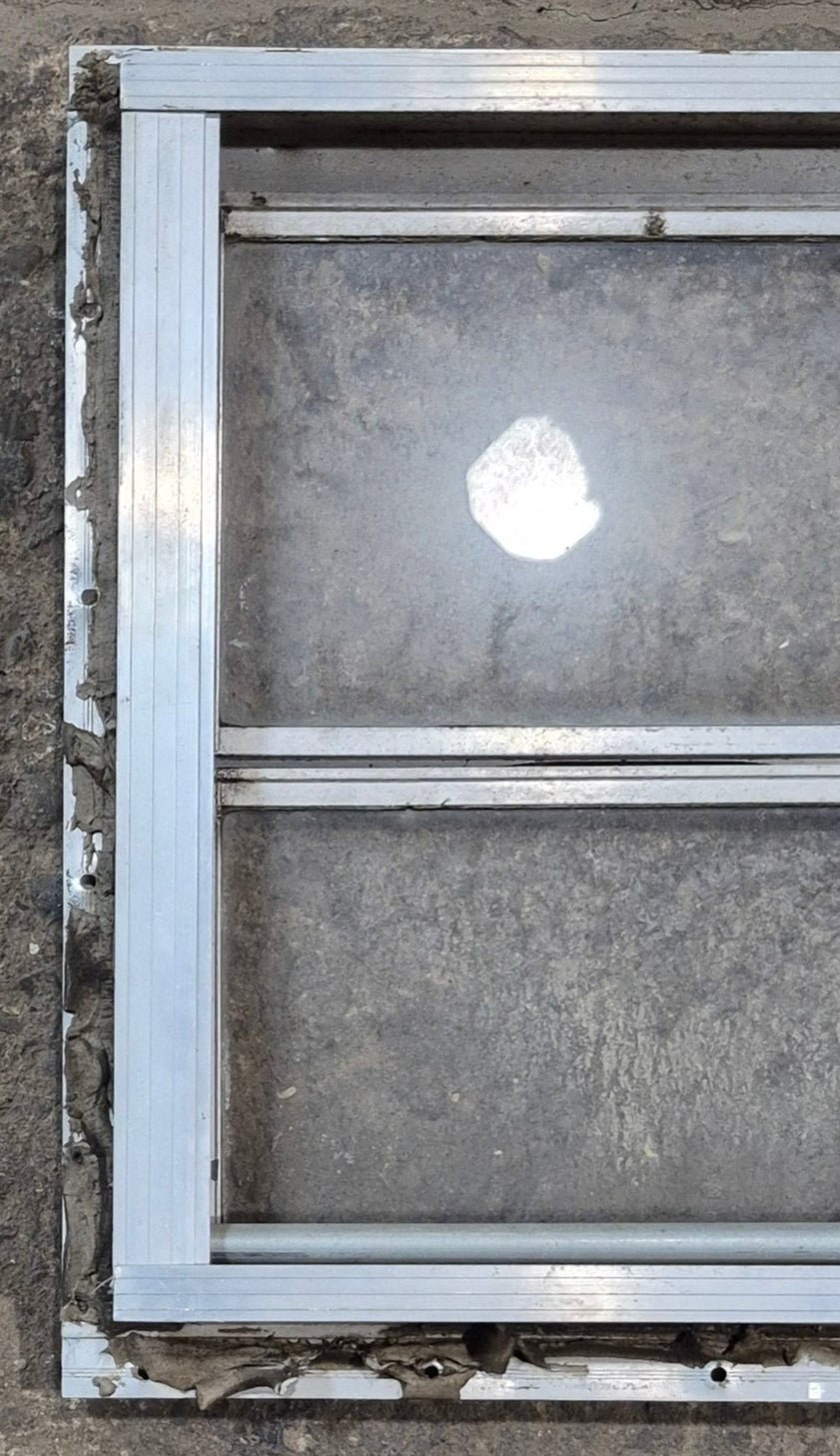Used Silver Square Opening Window: 14 5/8