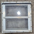 Used Silver Square Opening Window: 14 5/8" W x 15" H x 1 1/2" D - Young Farts RV Parts