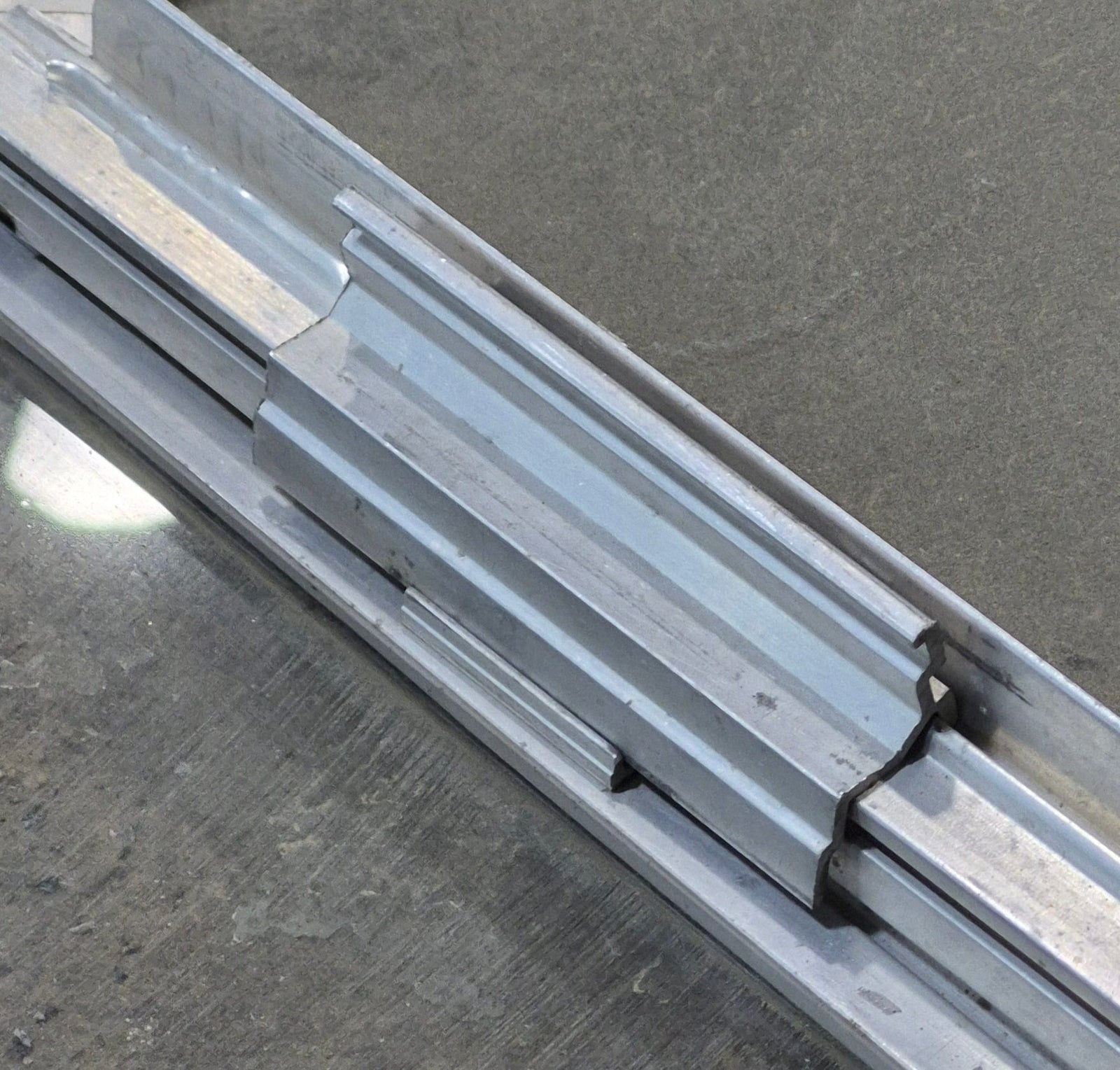 Used Silver Square Opening Window: 24 1/8