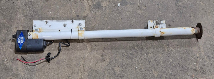 Used Single Electric Camper Lift Jack w/ Corner Bracket - Young Farts RV Parts