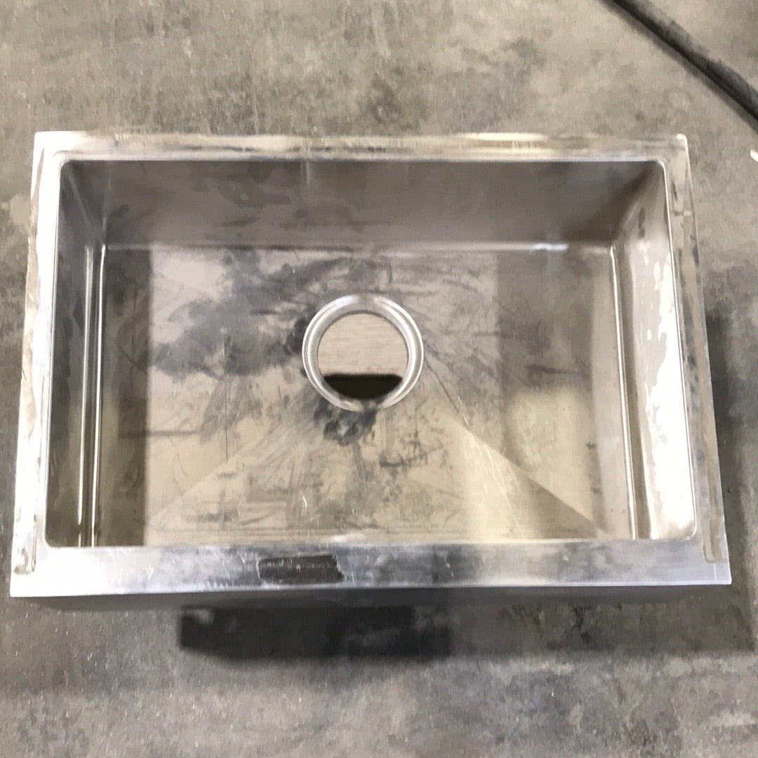 USED Single Stainless Steel Sink 23