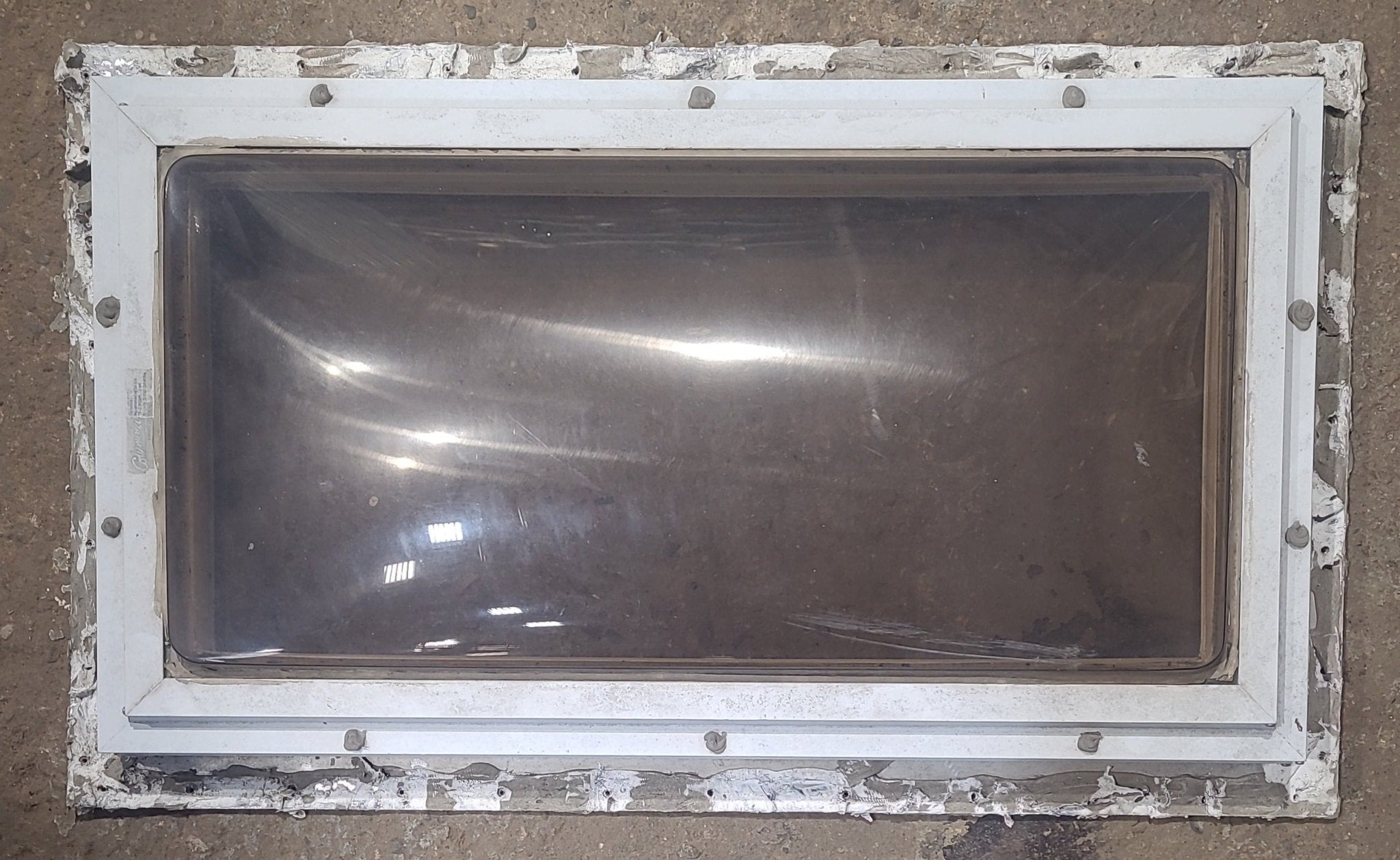 Used Skylight 23 1/2" X 39 1/2" (with inner skylight) - Young Farts RV Parts