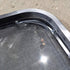 Used Slanted Black Radius Opening Window - 41 1/4" X 17 3/4" X 2" - Young Farts RV Parts
