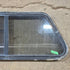 Used Slanted Black Radius Opening Window - 41 1/4" X 17 3/4" X 2" - Young Farts RV Parts