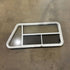 Used Slanted White Radius Opening Window - 49.25" x 23.25" x 1.875" - Young Farts RV Parts