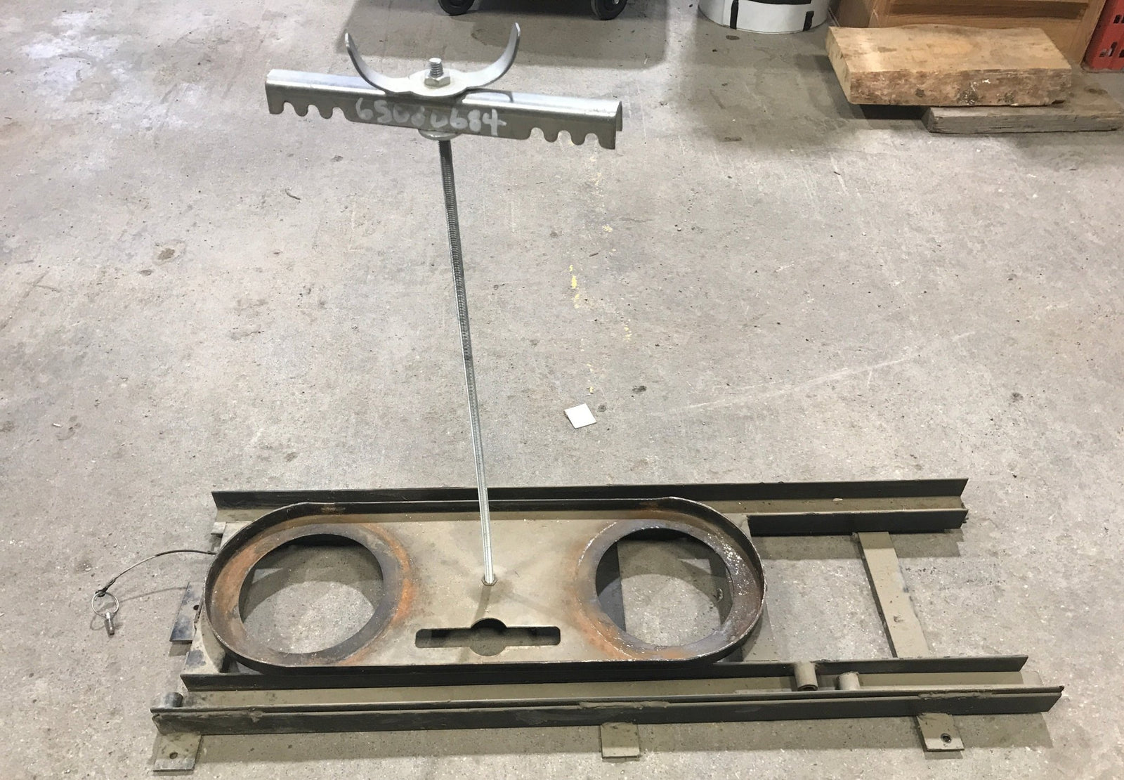 Used Sliding Propane Rack/ Holder 30LB Double - Young Farts RV Parts