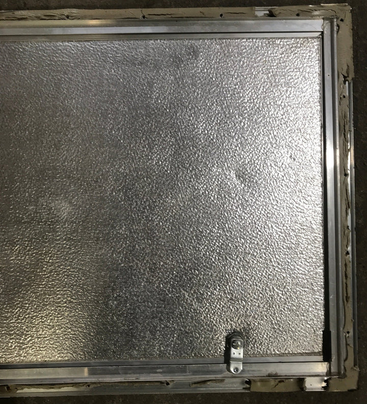 Used Square Corner Cargo Door 32 1/4" W x 18" H x 3/4"D - Young Farts RV Parts