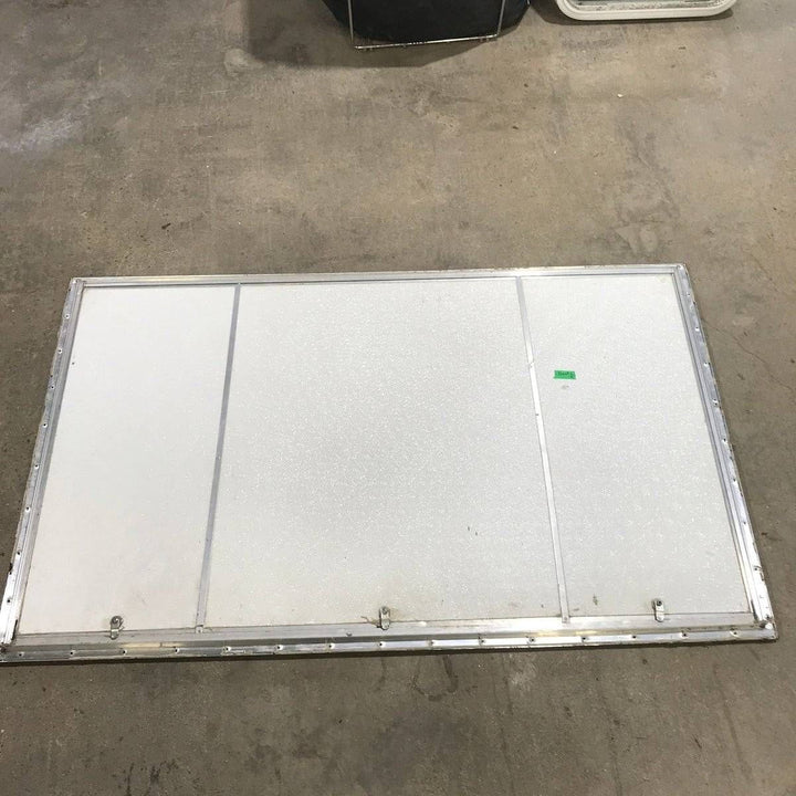 Used Square Corner Cargo Door - 59.75 X 36.0 X .75 - Young Farts RV Parts
