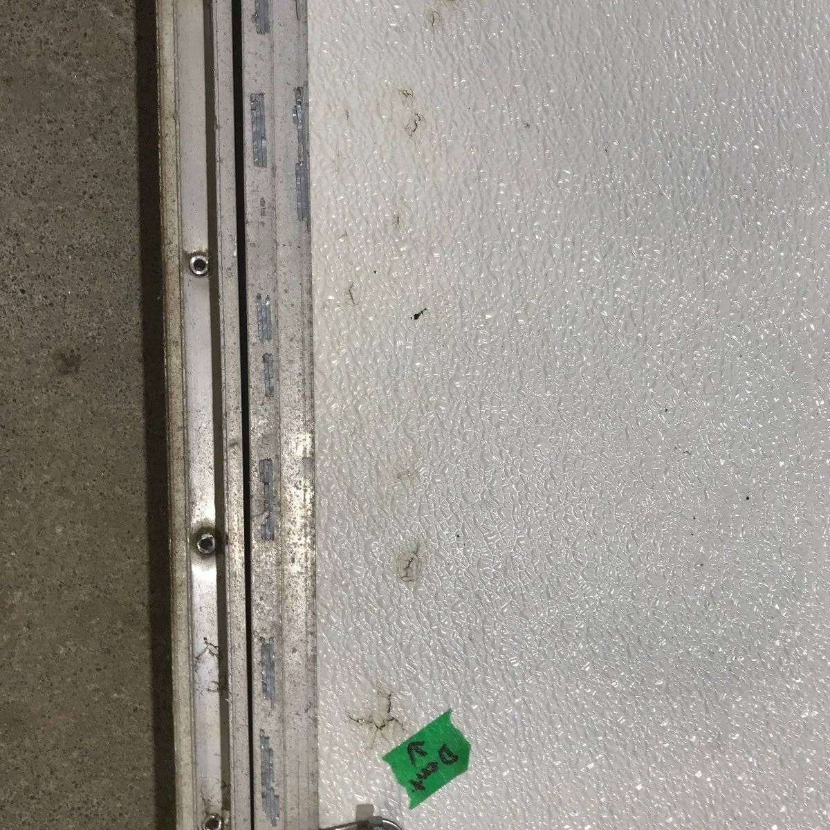 Used Square Corner Cargo Door - 59.75 X 36.0 X .75 - Young Farts RV Parts