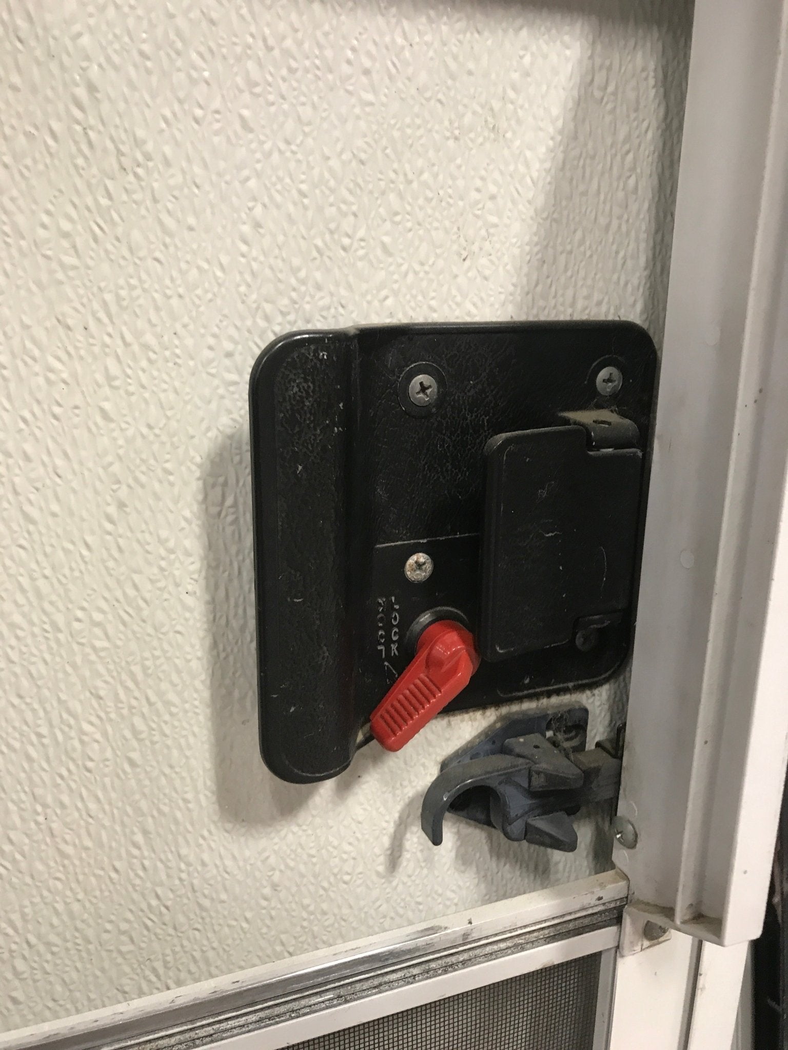 Used Square Corner Entry Door 26