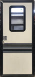 Used Square Corner Entry Door 30 1/4" H x 70 1/4" W - Young Farts RV Parts