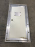 Used Square Cornered Battery/Propane Cargo Door 21 1/2" x 10 1/2" x 1" D - Young Farts RV Parts