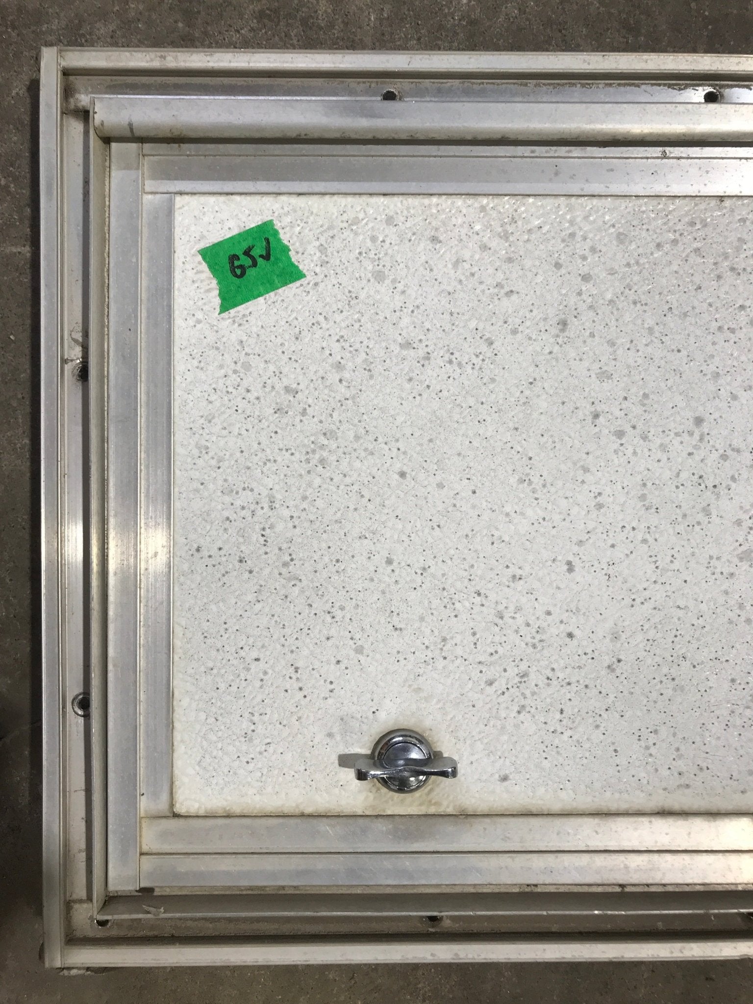 Used Square Cornered Cargo Door - 15 1/2