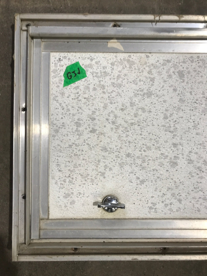 Used Square Cornered Cargo Door - 15 1/2" x 10 1/2" x 3/4" D - Young Farts RV Parts