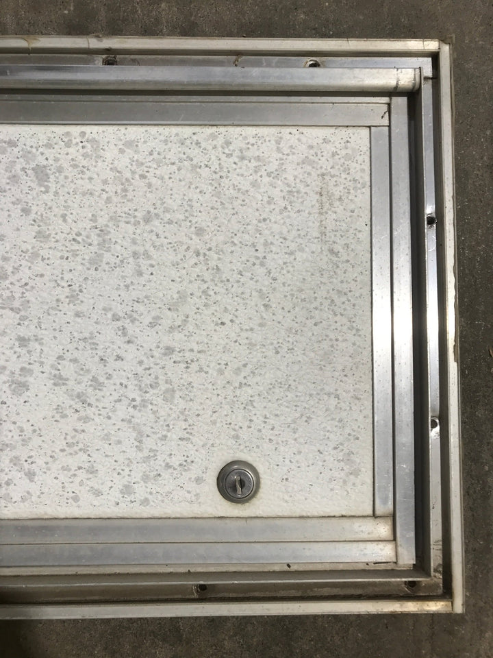 Used Square Cornered Cargo Door - 15 1/2" x 10 1/2" x 3/4" D - Young Farts RV Parts
