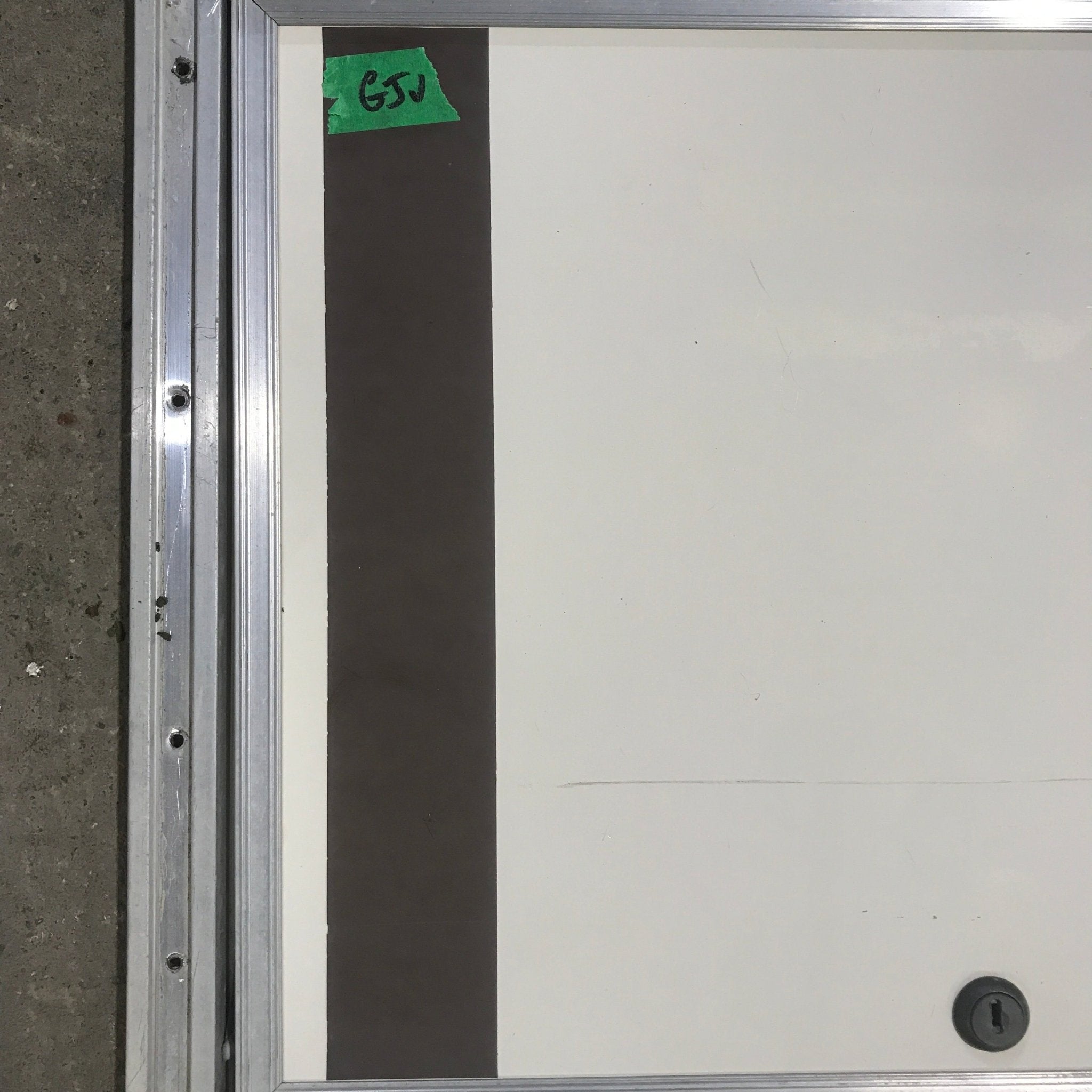 Used Square Cornered Cargo Door - 17.75" X 13.75" X 1.0" - Young Farts RV Parts