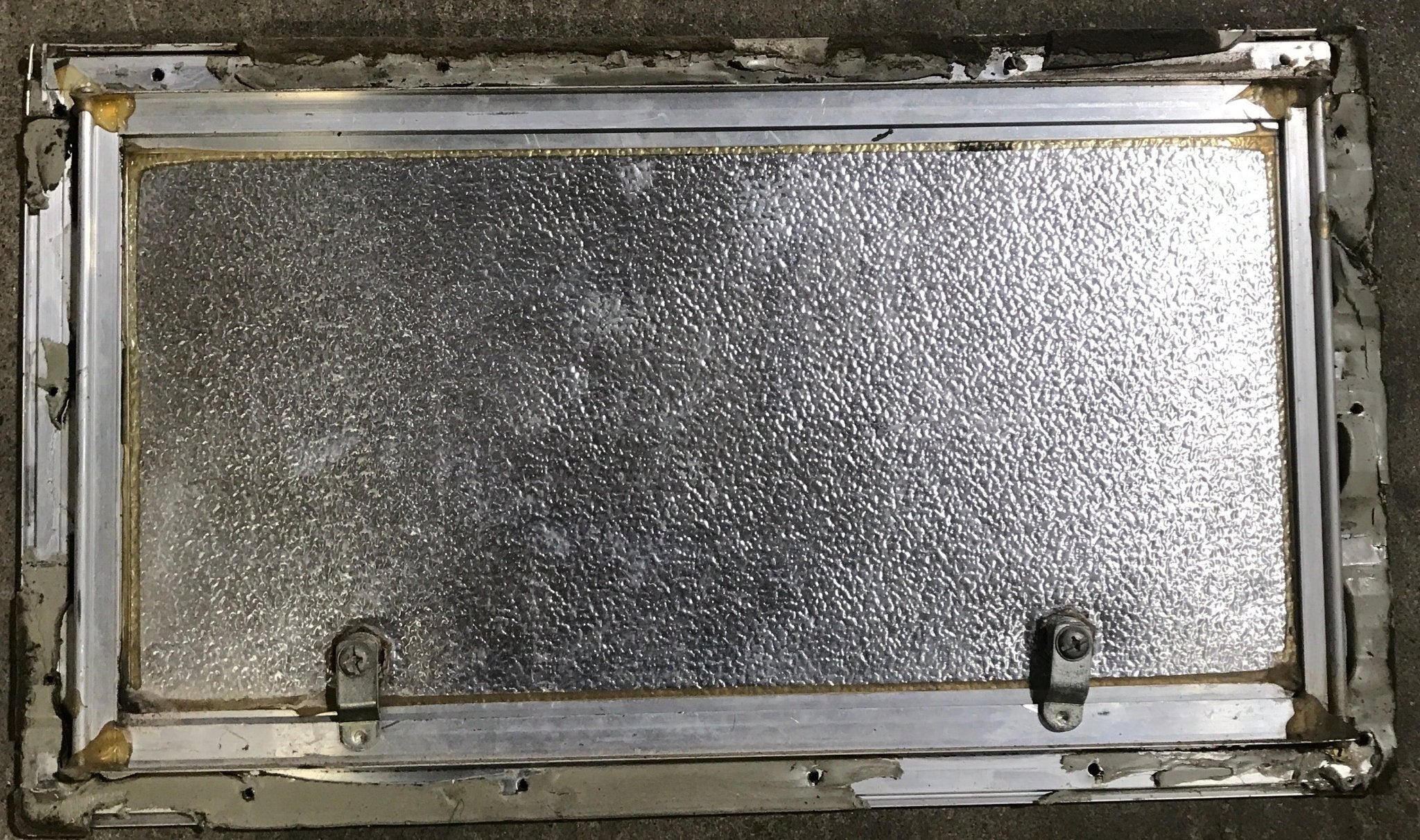 Used Square Cornered Cargo Door - 19 3/4" x 10 1/2" x 3/4" D - Young Farts RV Parts