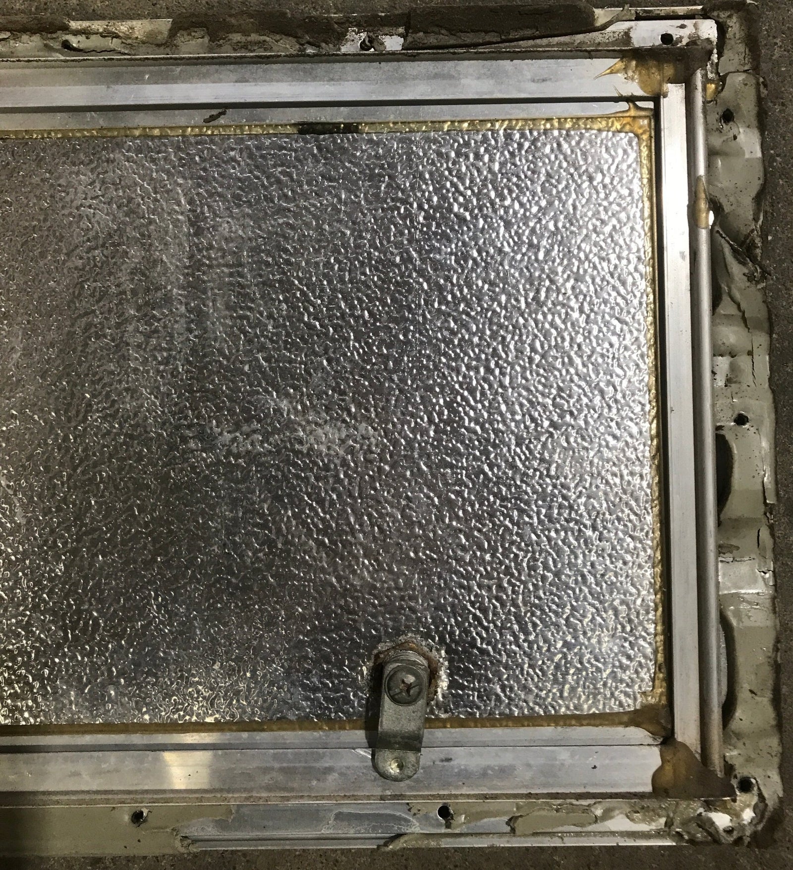 Used Square Cornered Cargo Door - 19 3/4