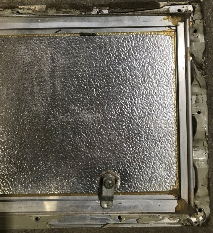 Used Square Cornered Cargo Door - 19 3/4" x 10 1/2" x 3/4" D - Young Farts RV Parts