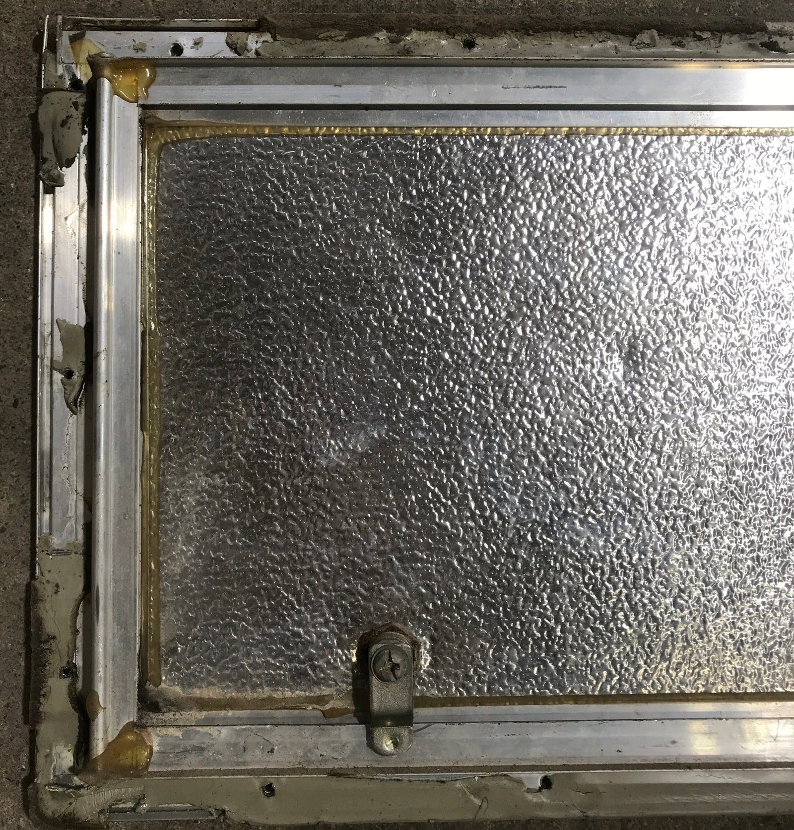 Used Square Cornered Cargo Door - 19 3/4