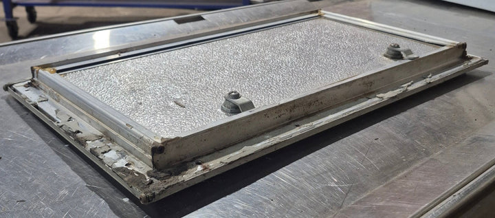 Used Square Cornered Cargo Door 20" x 10 5/8" x 7/8" D - Young Farts RV Parts