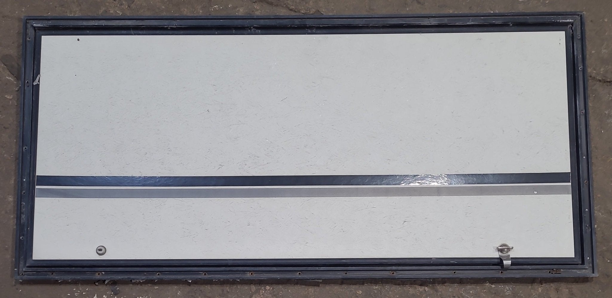 Used Square Cornered Cargo Door 21 3/4" x 47 3/4" x 5/8"D - Young Farts RV Parts