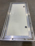 Used Square Cornered Cargo Door 23 1/2" W x 10 1/2" H X 1" D - Young Farts RV Parts