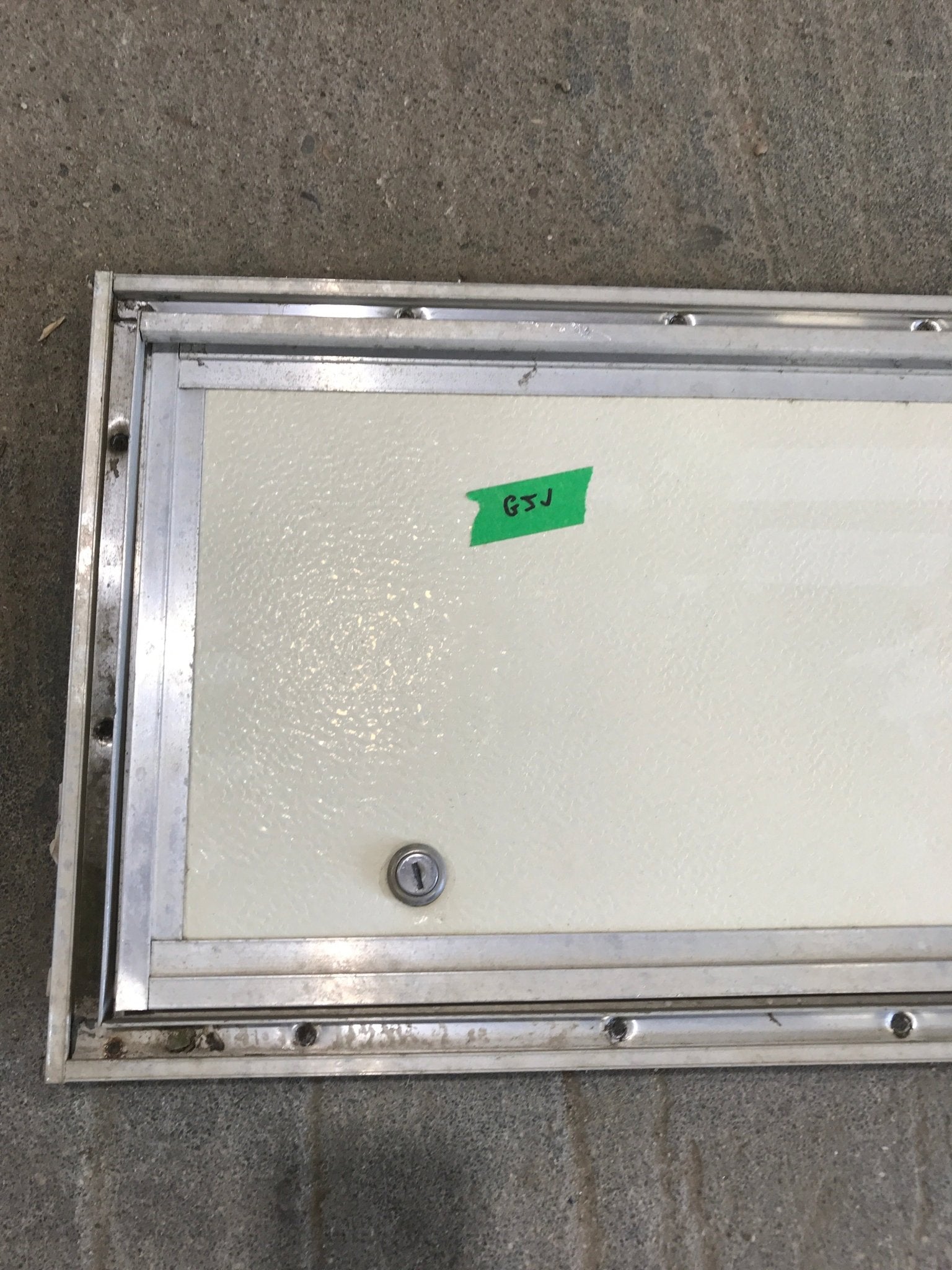 Used Square Cornered Cargo Door 23 1/2