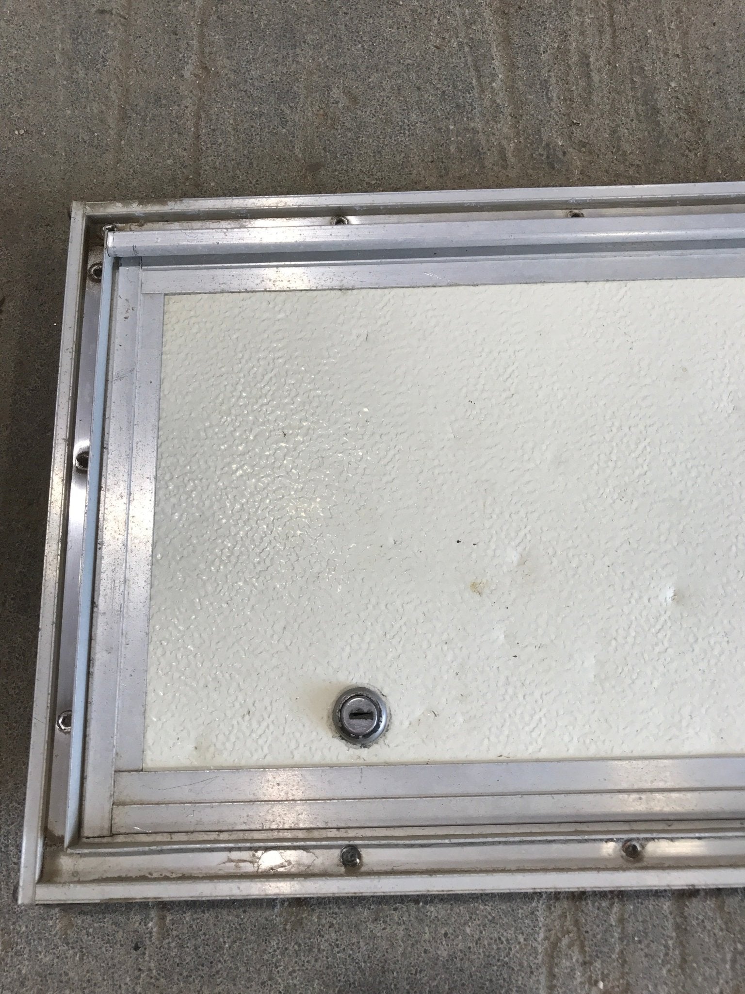 Used Square Cornered Cargo Door 23 1/2