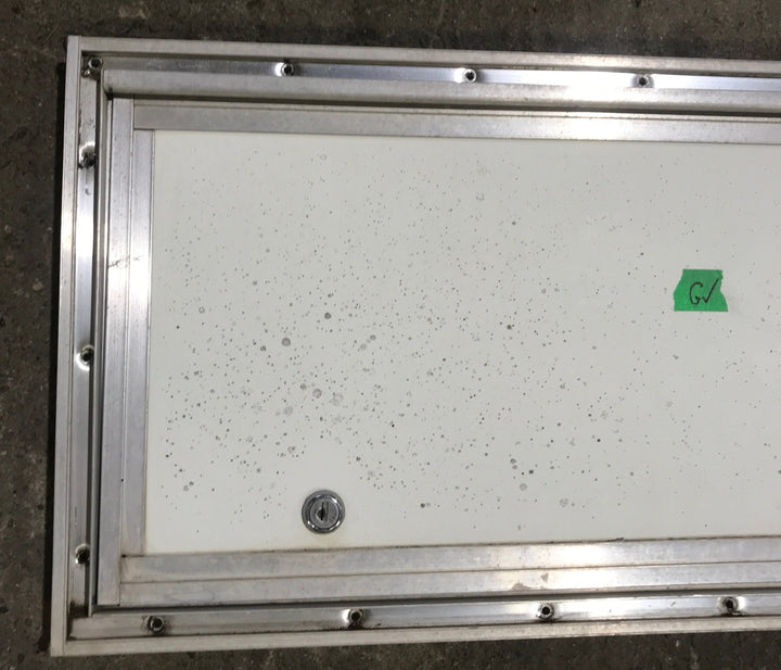 Used Square Cornered Cargo Door 23 3/4" x 10 3/8" x 3/4" D - Young Farts RV Parts