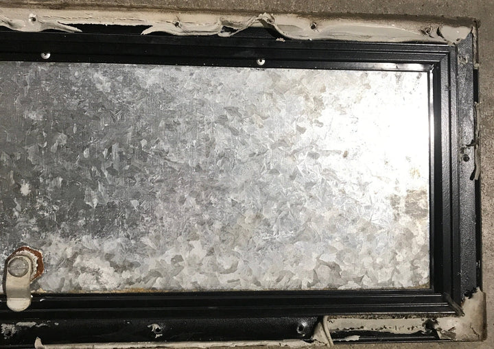 Used Square Cornered Cargo Door 23 3/4" x 7 3/4" x 3/4"D - Young Farts RV Parts