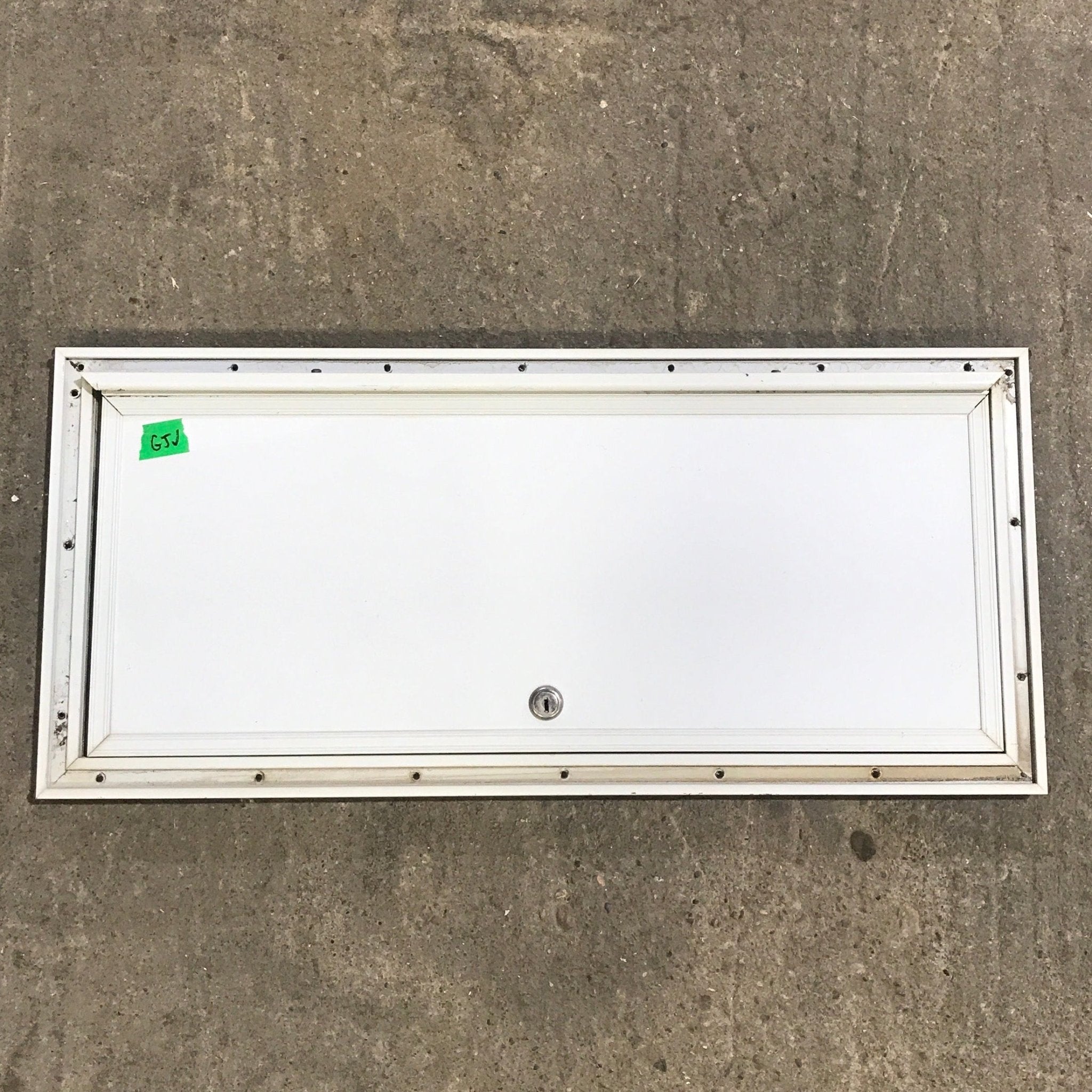 Used Square Cornered Cargo Door - 23 3/4" x 9 3/4" x 3/4" D - Young Farts RV Parts