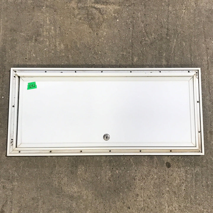 Used Square Cornered Cargo Door - 23 3/4" x 9 3/4" x 3/4" D - Young Farts RV Parts