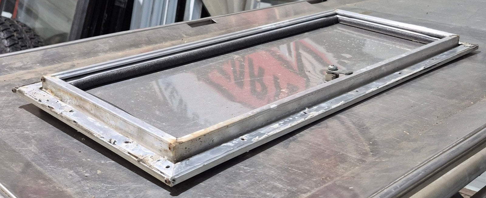 Used Square Cornered Cargo Door 23 7/8
