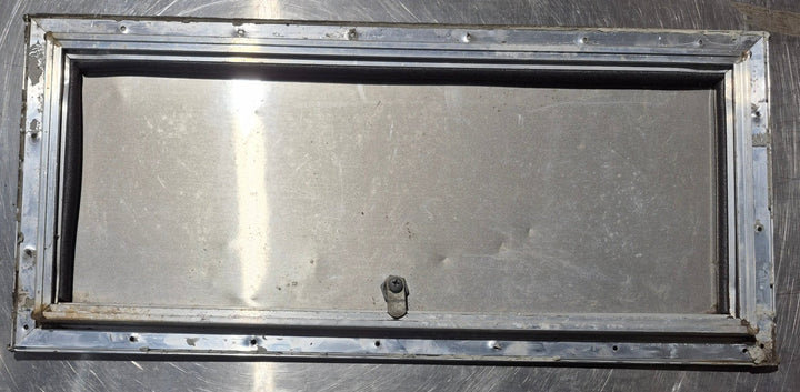Used Square Cornered Cargo Door 23 7/8" x 9 3/4" x 5/8" D - Young Farts RV Parts