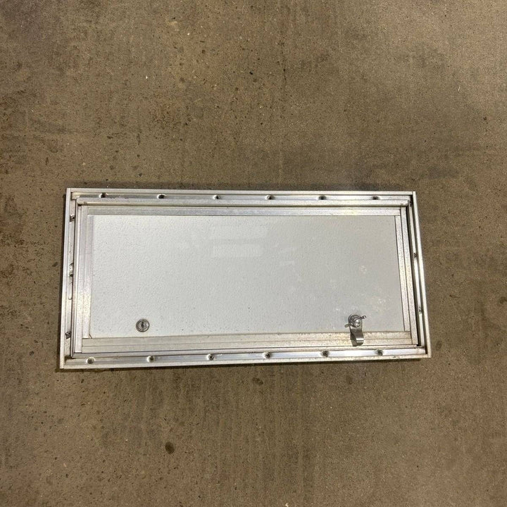 Used Square Cornered Cargo Door - 23.75 X 10.50 X .75 - Young Farts RV Parts