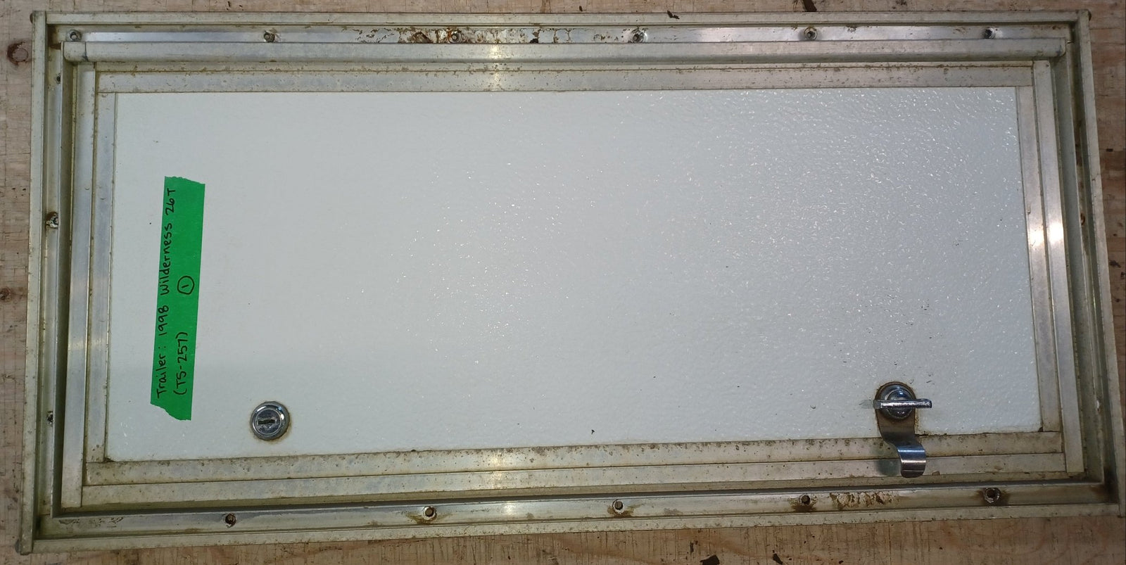 Used Square Cornered Cargo Door 24