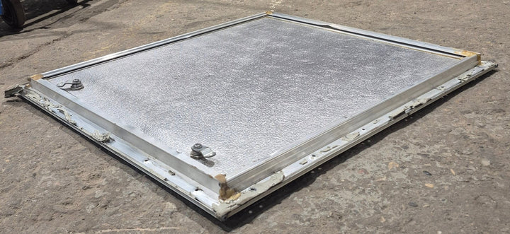 Used Square Cornered Cargo Door 25 3/4" x 23 3/4" x 3/4" D - Young Farts RV Parts