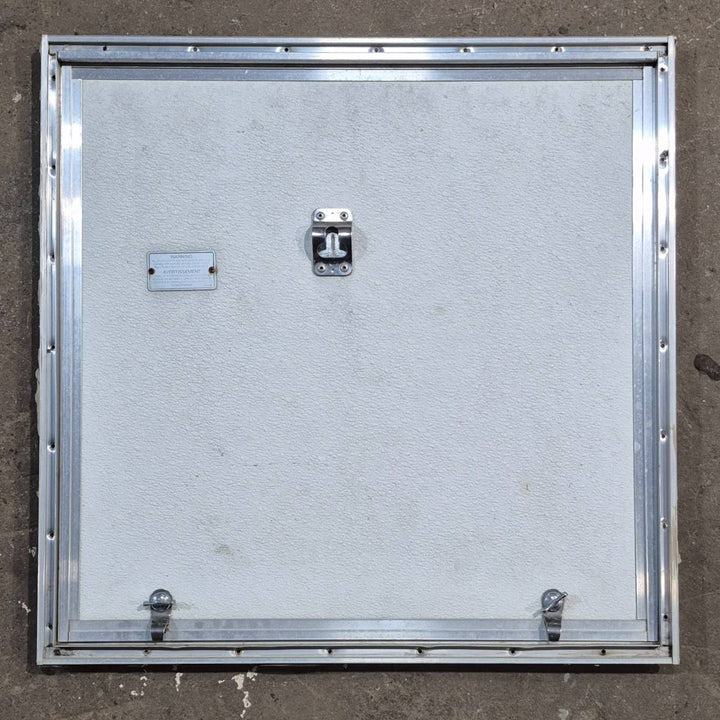 Used Square Cornered Cargo Door - 26.25 X 25.75 X .75 - Young Farts RV Parts