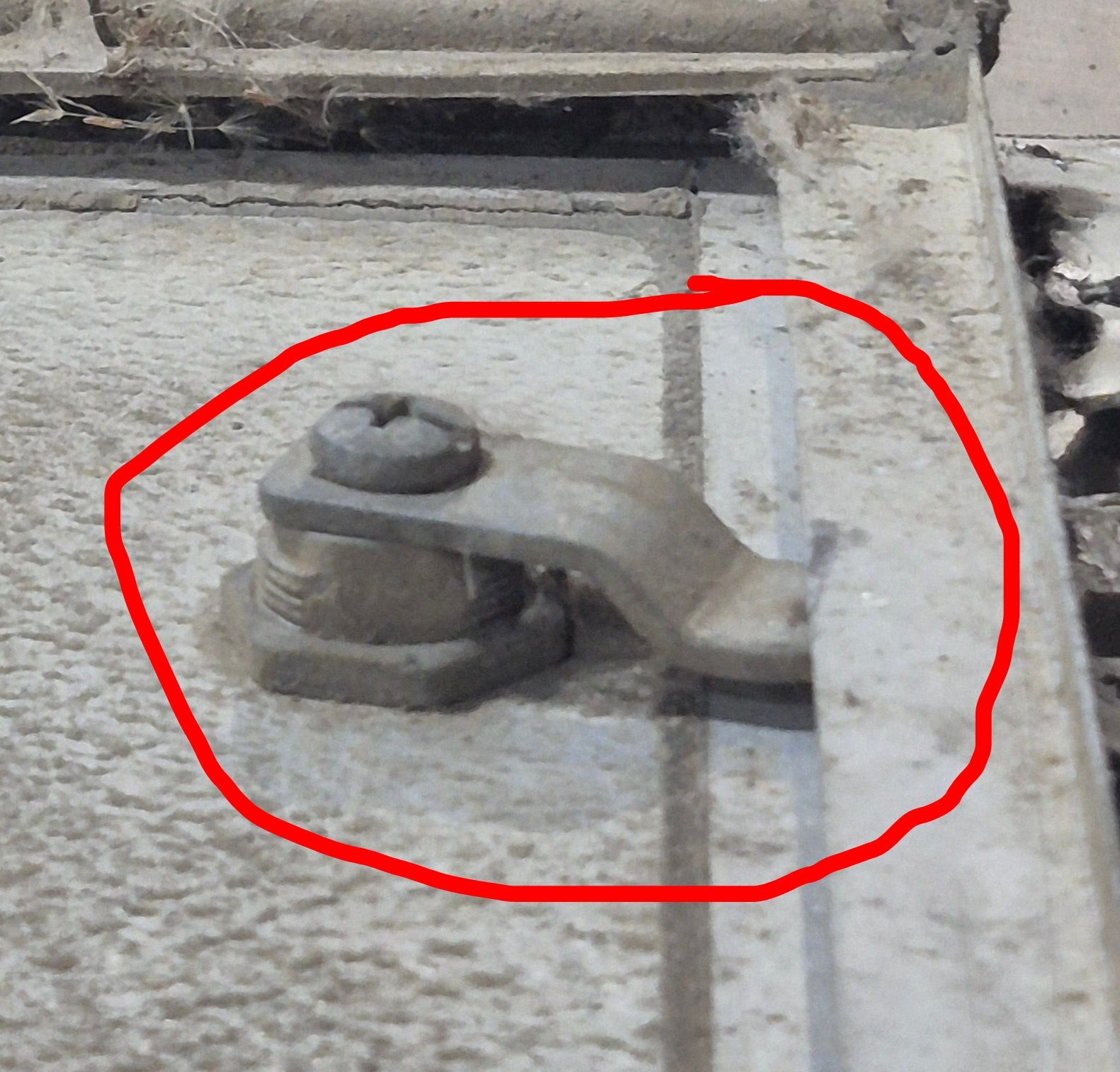 Used Square Cornered Cargo Door 28 7/8" x 14 1/4" x 3/4" D - Young Farts RV Parts