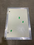 Used Square Cornered Cargo Door 29 1/2" W x 21 3/4" H X 3/4" D - Young Farts RV Parts