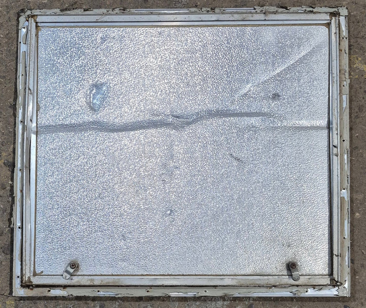 Used Square Cornered Cargo Door 29" x 25 1/4" x 3/4"D - Young Farts RV Parts