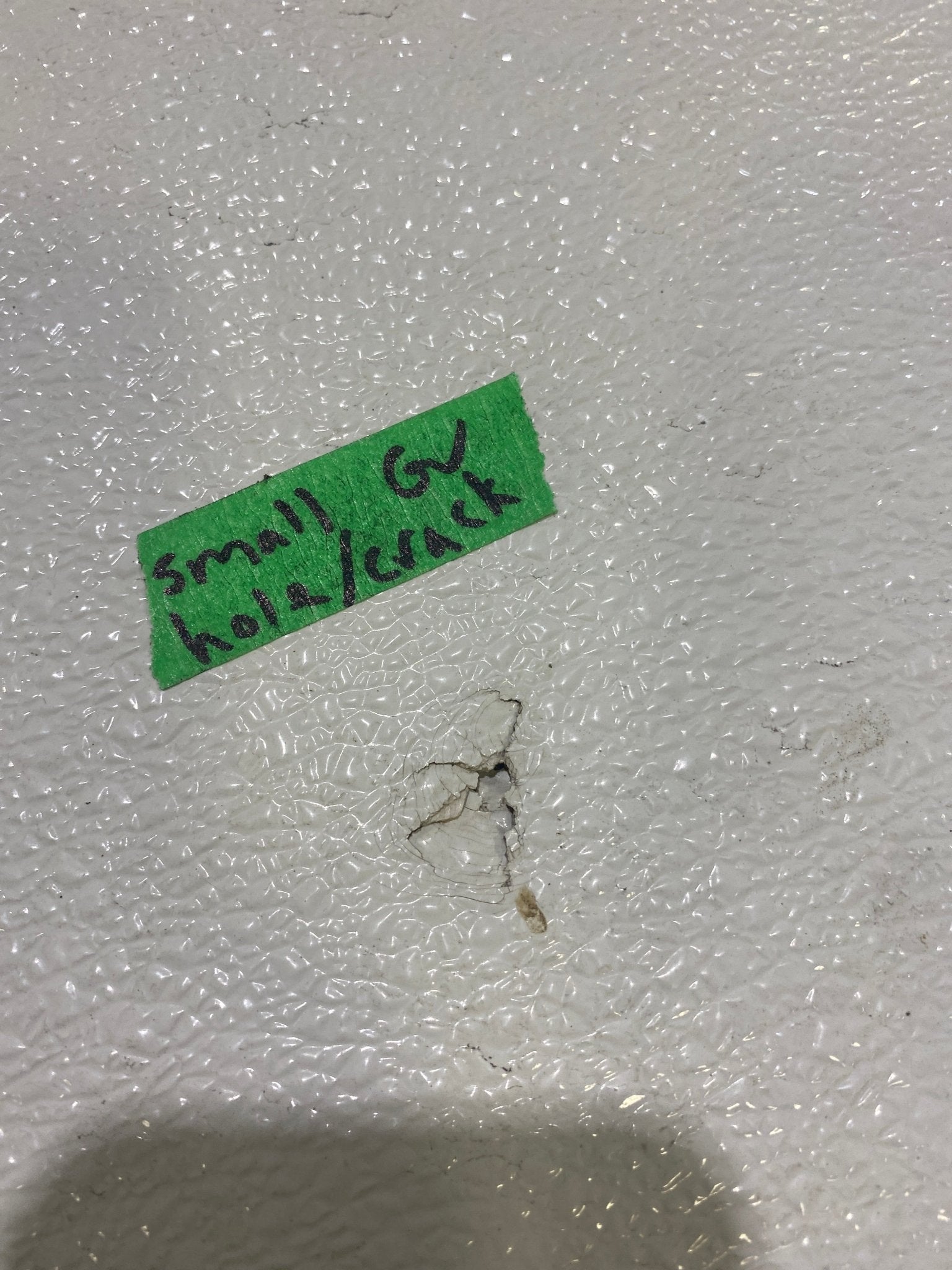 Used Square Cornered Cargo Door 35 3/4" W x 23 1/4" H X 3/4" D - Young Farts RV Parts